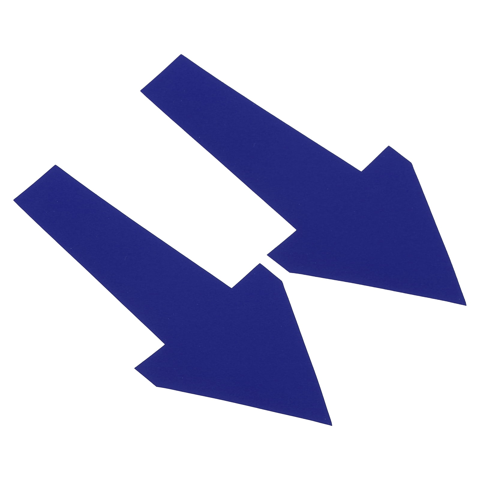 Unique Bargains Arrow Sticker Removable Self Adhesive Waterproof Floor Decal Dark Blue
