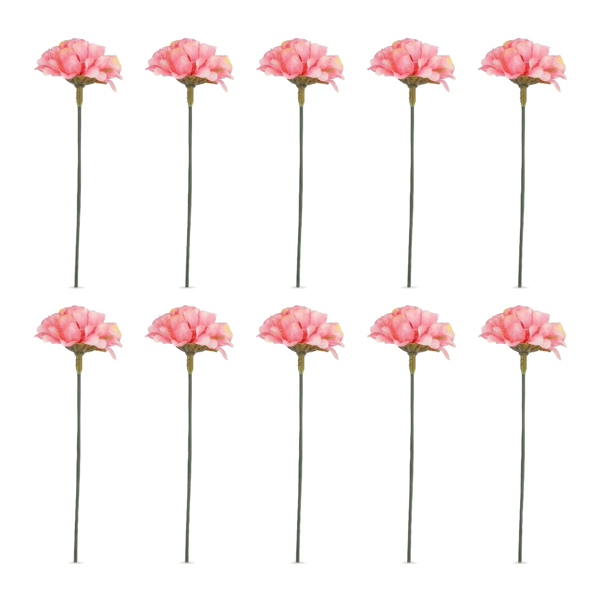Unique Bargains Artificial Chrysanthemum Silk Mums Bouquets Dark Pink 7.1inch