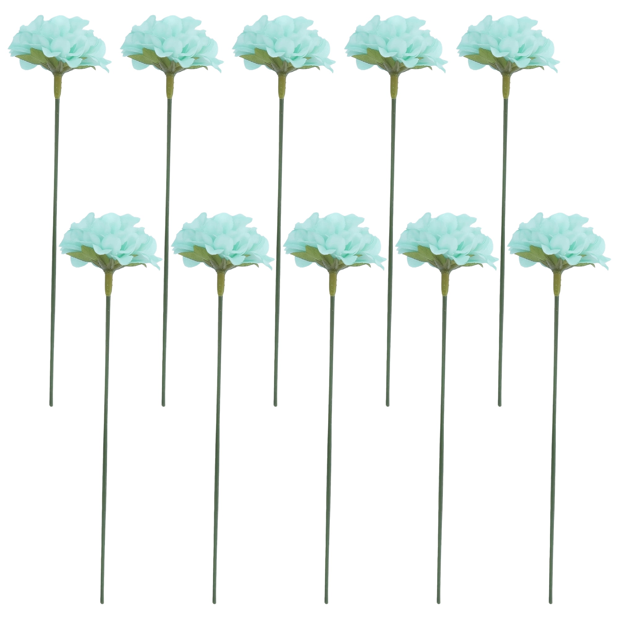 Unique Bargains Artificial Chrysanthemum Silk Mums Bouquets Lake Orchid 7.1inch