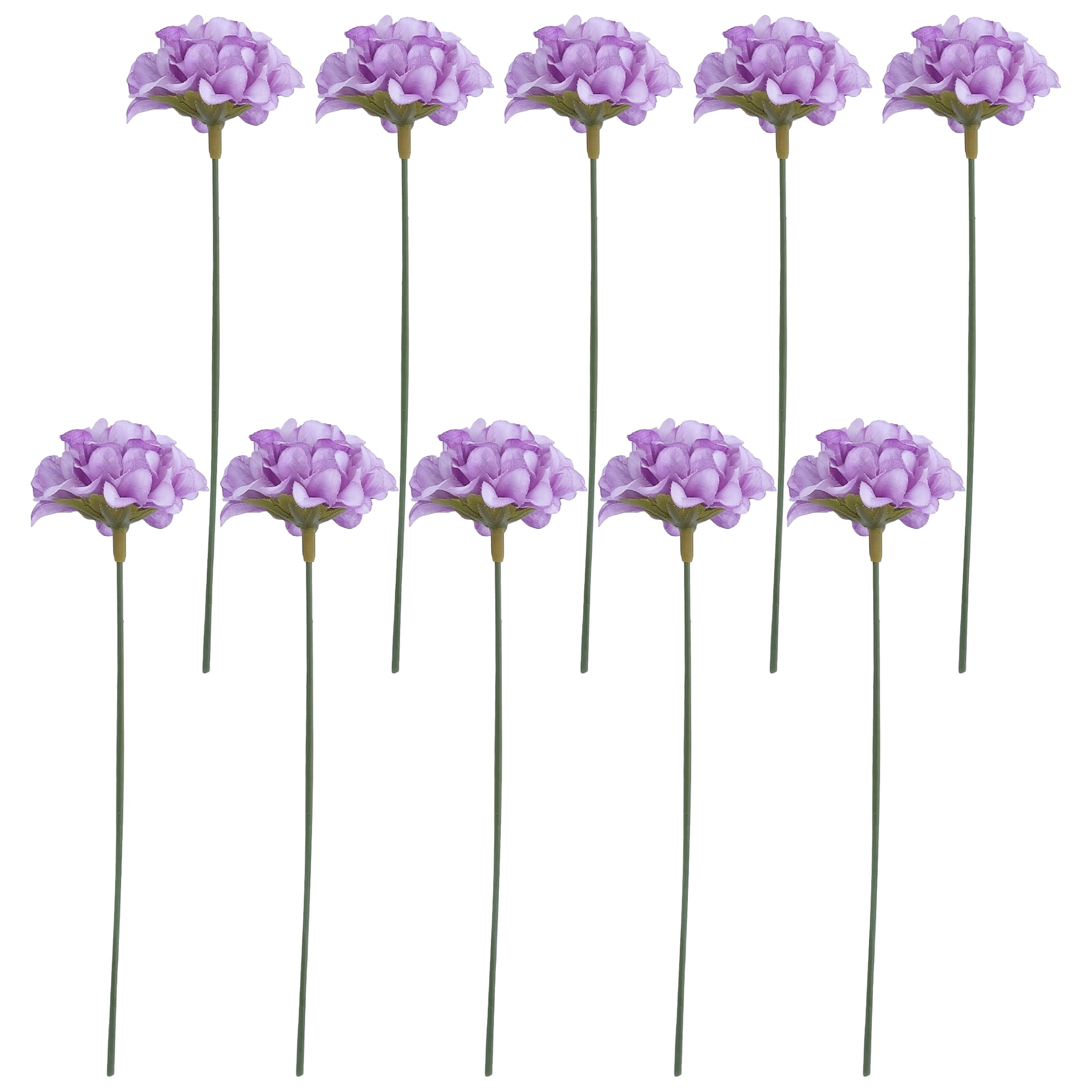 Unique Bargains Artificial Chrysanthemum Silk Mums Bouquets Light Purple 7.1inch