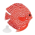 thumbnail image 1 of Unique Bargains Artificial Glowing Fish Floating Fake Fish Ornament Aquarium Artificial Fish Red 1 Set, 1 of 7