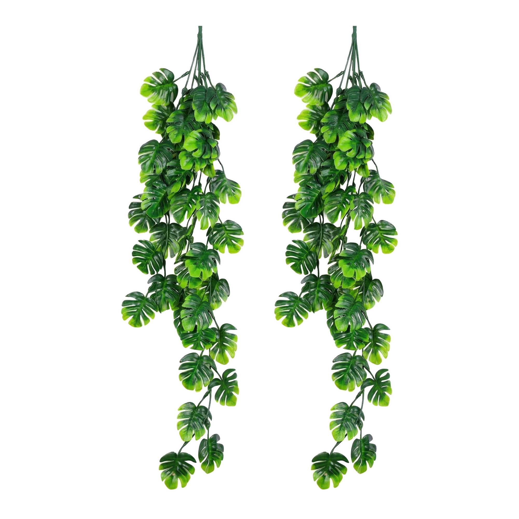 Unique Bargains Artificial Hanging Plant Faux Eucalyptus Five-Pointed Turtle Shell