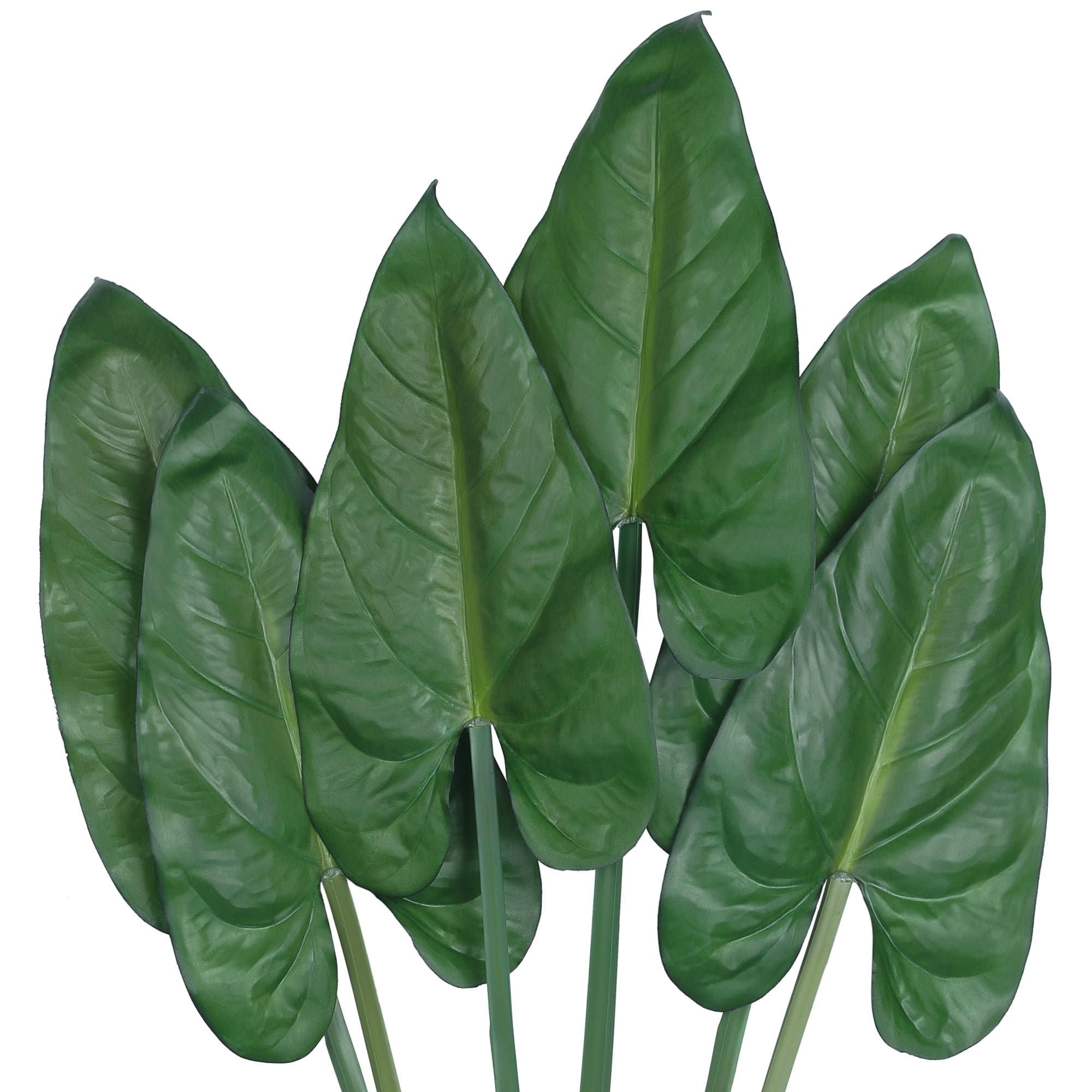 Unique Bargains Artificial Stems Leaves Fake Greenery Plants for Home