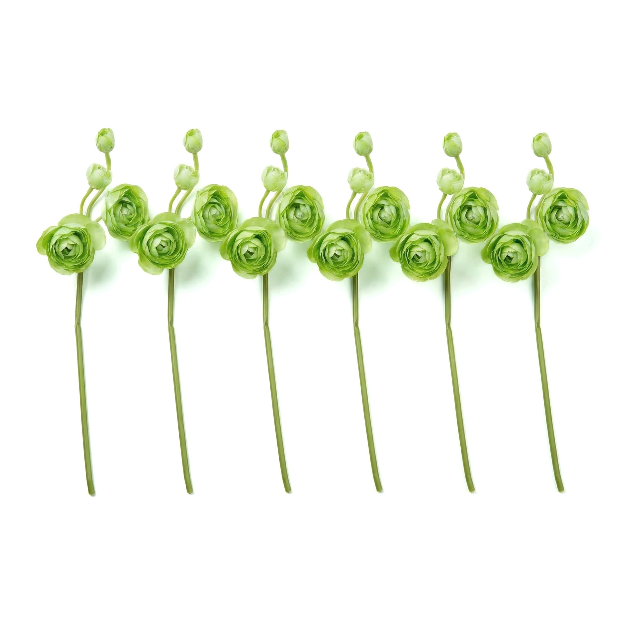 Unique Bargains Artificial Flower Bouquet Faux Berry Greenery Stems Dark Green 10inch