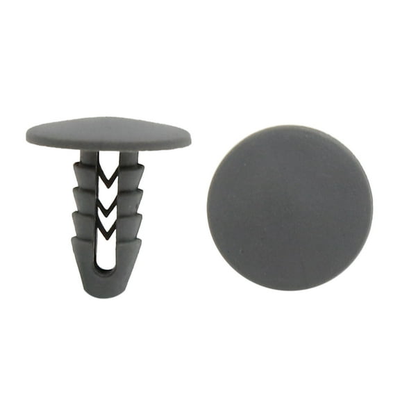 Unique Bargains Auto Car Door Plastic Rivets Fastener Trim Panel Retainer Clips Gray 8mm 100pcs