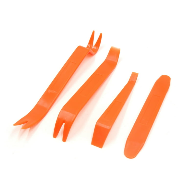 Unique Bargains Auto Car Plastic Audio Dismantle Kit Removal Installer Pry Tool Orange 4 in 1 Walmart