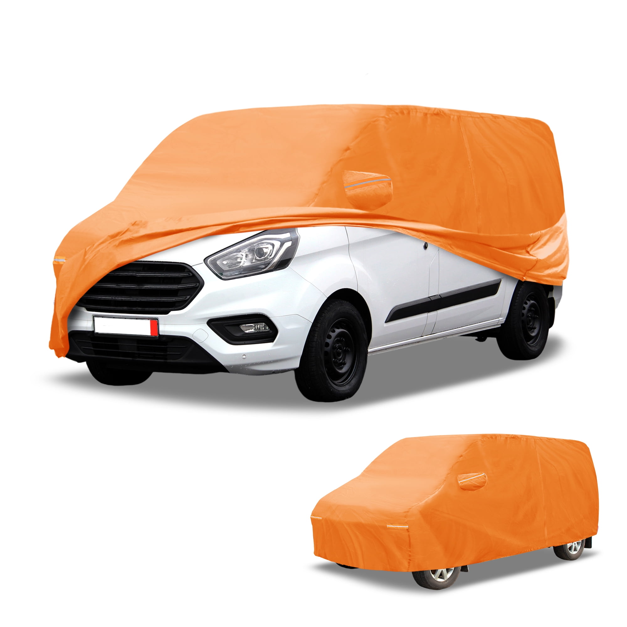 Unique Bargains Car Cover Waterproof Anti-UV 210D-PU 216.54"x74.8"x88.58"