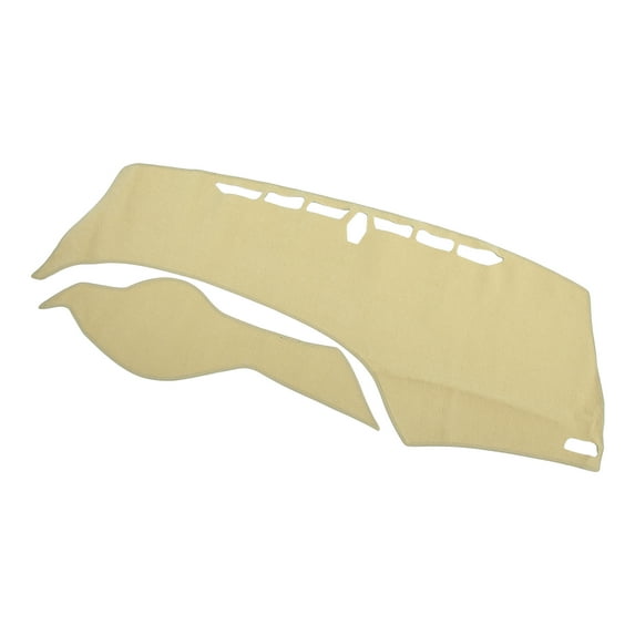 Unique Bargains Auto Dashboard Cover Polyester Non-slip Mat Protector Carpet Sun Proof for Honda Civic 2012-2015,Beige