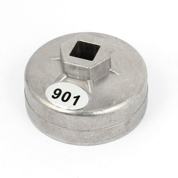 Unique Bargains Automobile 65mm Dia Cap Style Oil Filter Socket Wrench Remover 14 Flutes