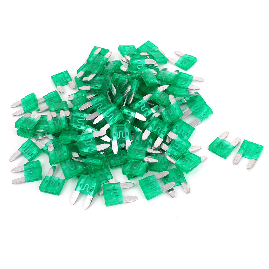 Unique Bargains Automotive Auto ATC ATO Car Blade Fuses Green