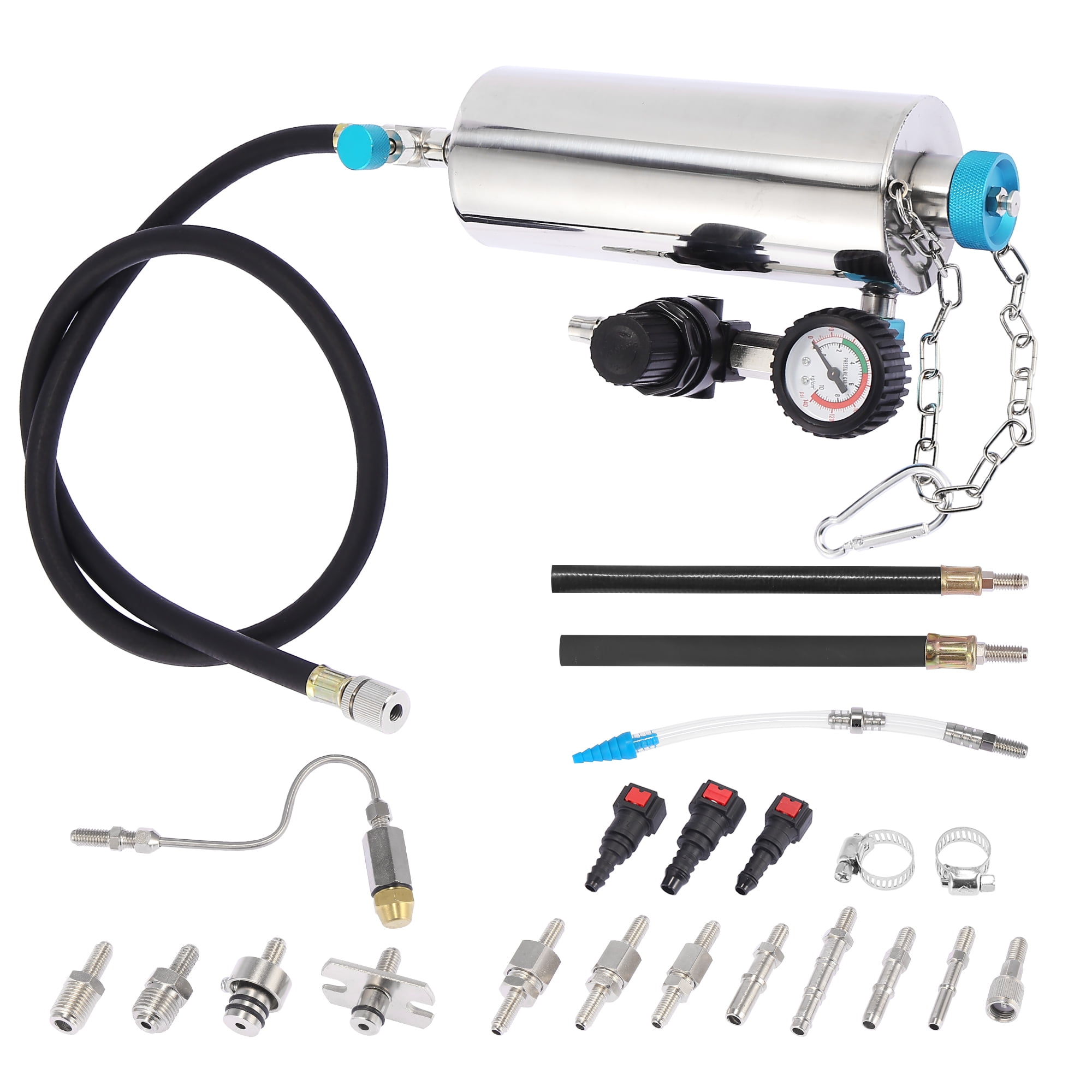 Unique Bargains Automotive Fuel Injection Systems Cleaning Tools Kit