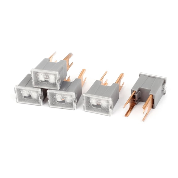 Unique Bargains Automotive PAL 120A Male Bolt In Block Slow Blow Fuse Gray 5 Pcs