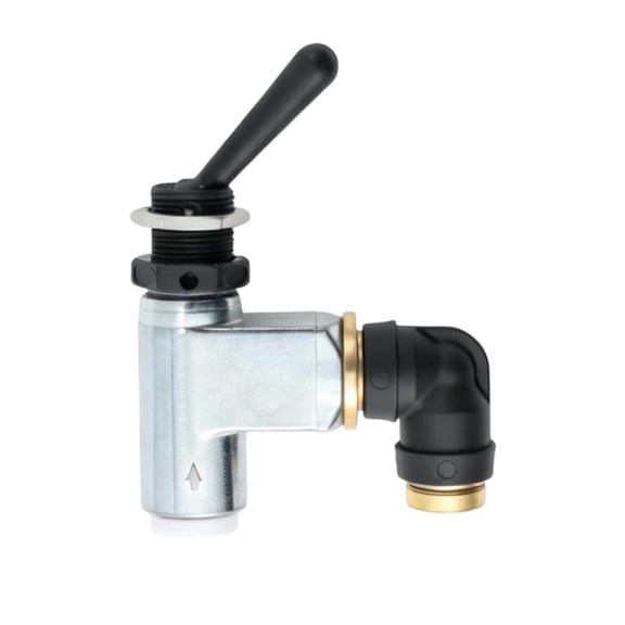 Unique Bargains BA14500 Air Toggle Switch, 1/4" Pneumatic Control Valve for Peterbilt Truck Air Control Systems, for Industrial Pneumatic Control Applications