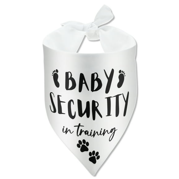 Unique Bargains Christmas Baby Security in Training Dog Bandana Pet Triangle Scarf Pregnancy Announcement Bandana Baby Security Dog Bandana Dog Pet Accessories for Dog Lovers Pregnancy Reveal Ideas