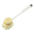 thumbnail image 1 of Unique Bargains Back Scrubber Double-sided Long Handle Bath Brush Handle Brush for Bath Shower 14.17"x3.54"x2.56" White, 1 of 7