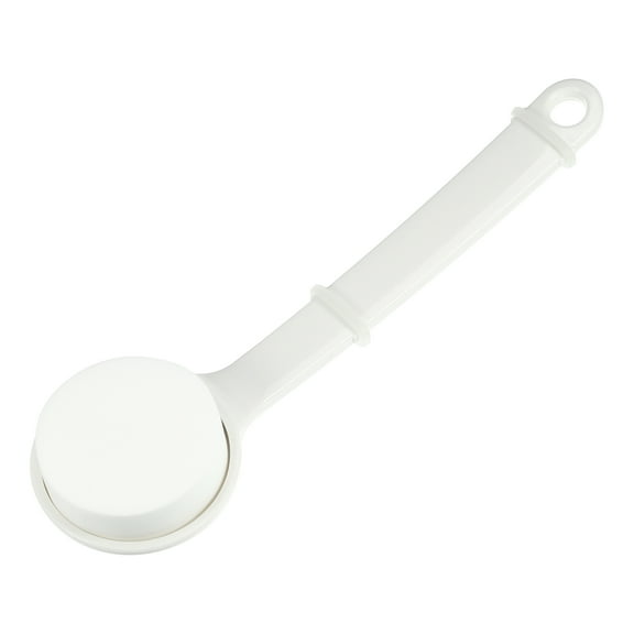 Unique Bargains Back Scrubber Long Handle Bath Brush Long Handle Brush for Bath Shower 11.42"x3.15"x0.98" White