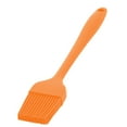 thumbnail image 1 of Unique Bargains Bakery Silicone Cake Baking Tool Cream Basting Pastry Brush Orange, 1 of 4