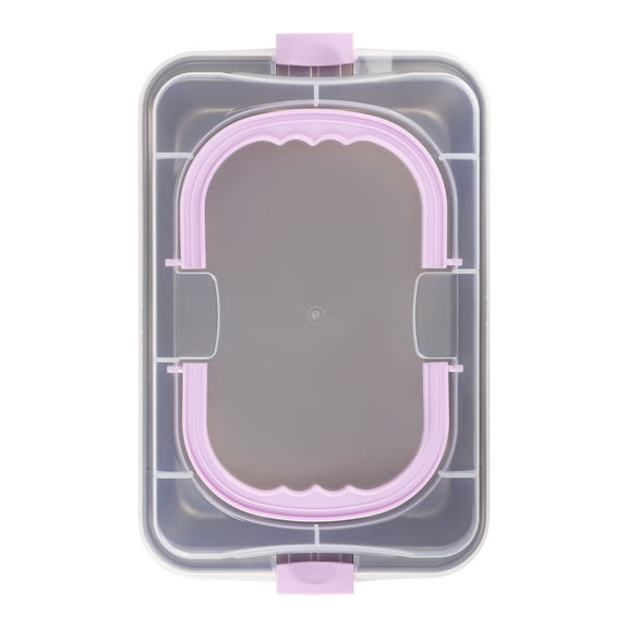 Unique Bargains Baking Sheet Nonstick Cake Pan Champagne Gold 15*15*3.3in