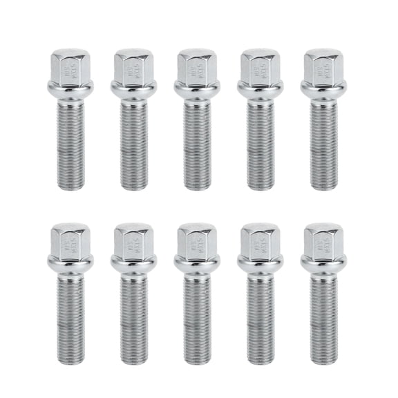 Unique Bargains Ball Seat Wheel Lug Bolt for Volkswagen M14x1.5 Pack of 10