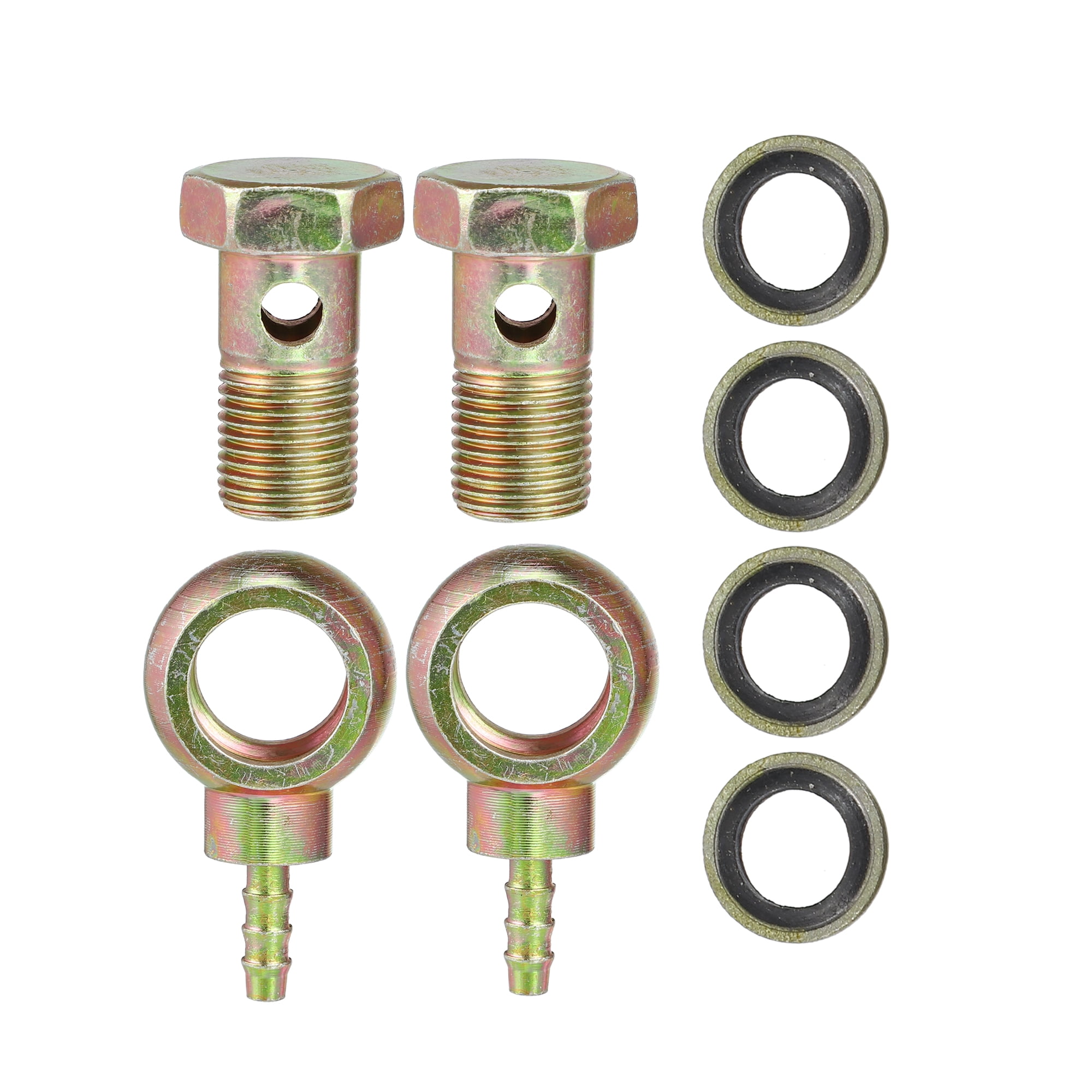 🔩 BANJO BOLT M18x1.5 Con Racor (Set De 2) – Adaptador De Manguera Para Frenos O Combustible – X AUTOHAUX