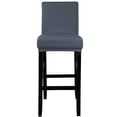 thumbnail image 1 of Unique Bargains Bar Stool Covers Counter Height Side Chair Slipcover Slategray 1, 1 of 8