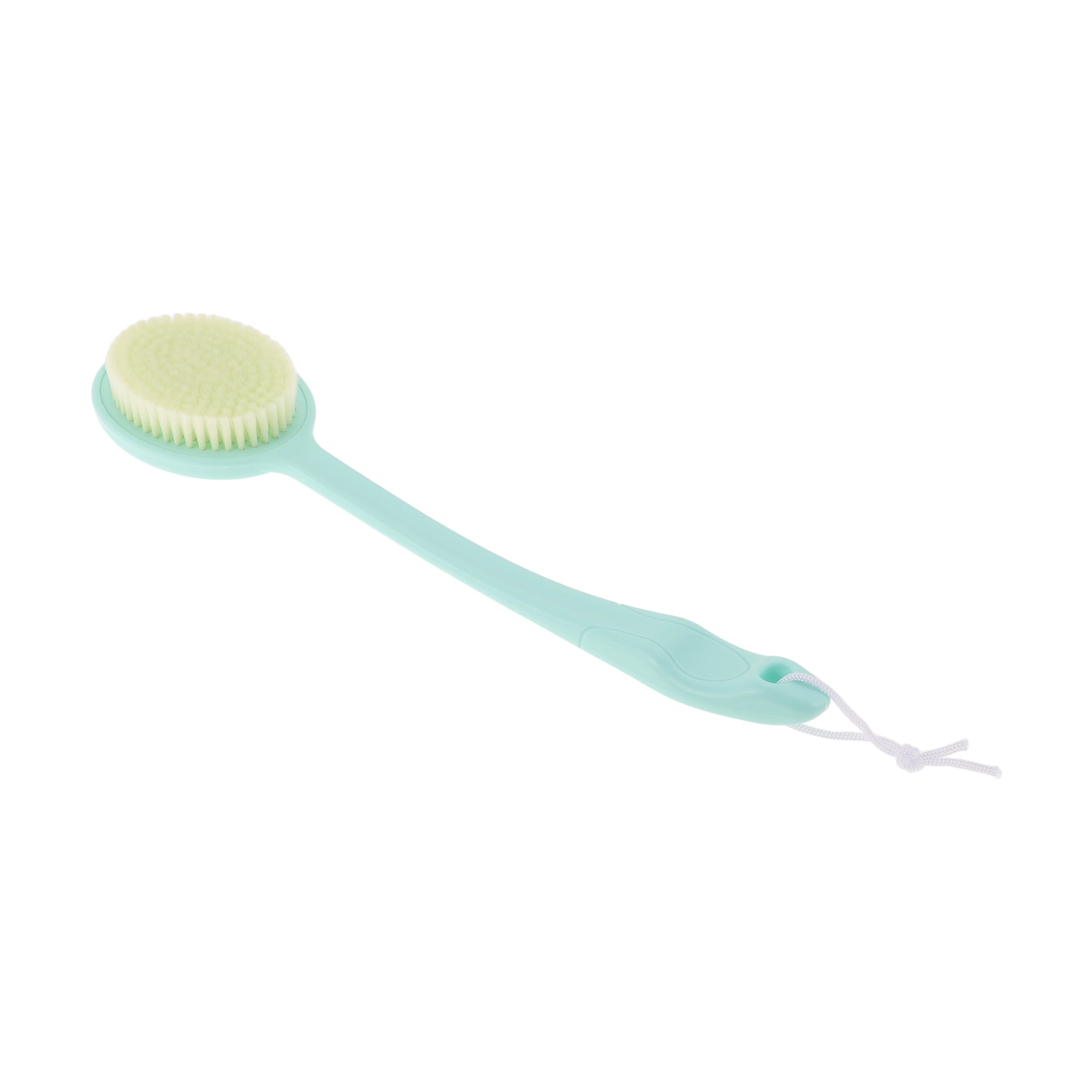 Unique Bargains Bath Brush Body Scrubber 15.35"x3.54"x1.97" Green