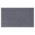 thumbnail image 1 of Unique Bargains Bath Rugs Reversible Cotton Spa Quick Dry Non Slip Bathroom Mat Gray, 1 of 7