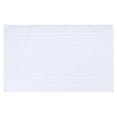 thumbnail image 1 of Unique Bargains Bath Rugs Reversible Cotton Spa Quick Dry Non Slip Bathroom Mat White, 1 of 7