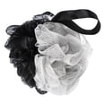 thumbnail image 1 of Unique Bargains Bath Shower Loofah Sponge Body Puffs for Bathroom 5.31"x4.33" Gray, Black, 1 of 6