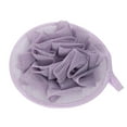 thumbnail image 1 of Unique Bargains Bath Sponge Body Shower Sponge Gloves 6.69"x5.12" with Flower Bath Ball Purple, 1 of 7