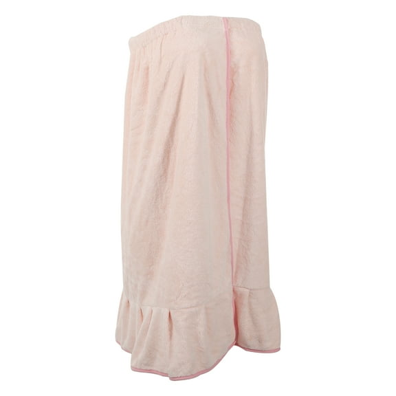 Unique Bargains Bath Wrap Towel for Women, Shower Wrap Towel Robe Adjustable Closure Bath Wrap, Pink
