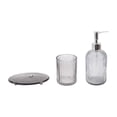 thumbnail image 1 of Unique Bargains Bathroom Accessories Kit 3Pcs Black, 1 of 4