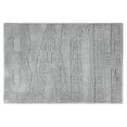 thumbnail image 1 of Unique Bargains Bathroom Mat Fluffy Chenille Non Slip Backing Baths Rugs Grey 16" x 24", 1 of 7