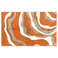 thumbnail image 1 of Unique Bargains Bathroom Rug Soft Bath Mat Non-Slip Thickening Bath Rugs Orange 20"x32", 1 of 6