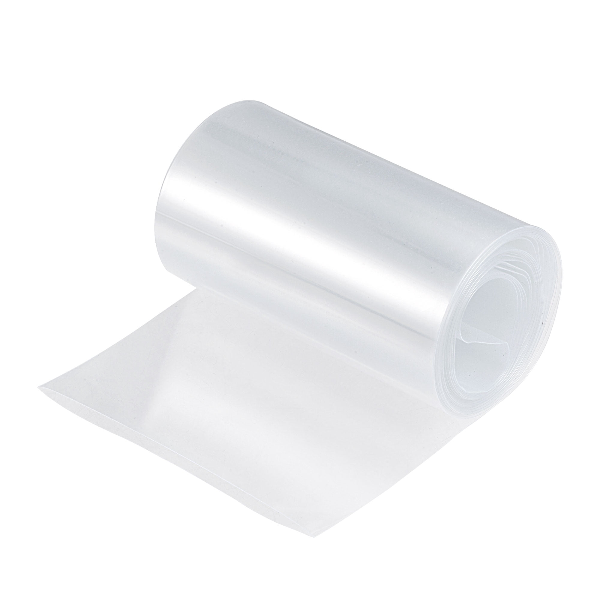Unique Bargains Battery Wrap Heat Shrink Tube Good Insulation Pack Clear 3.54" Flat 10ft