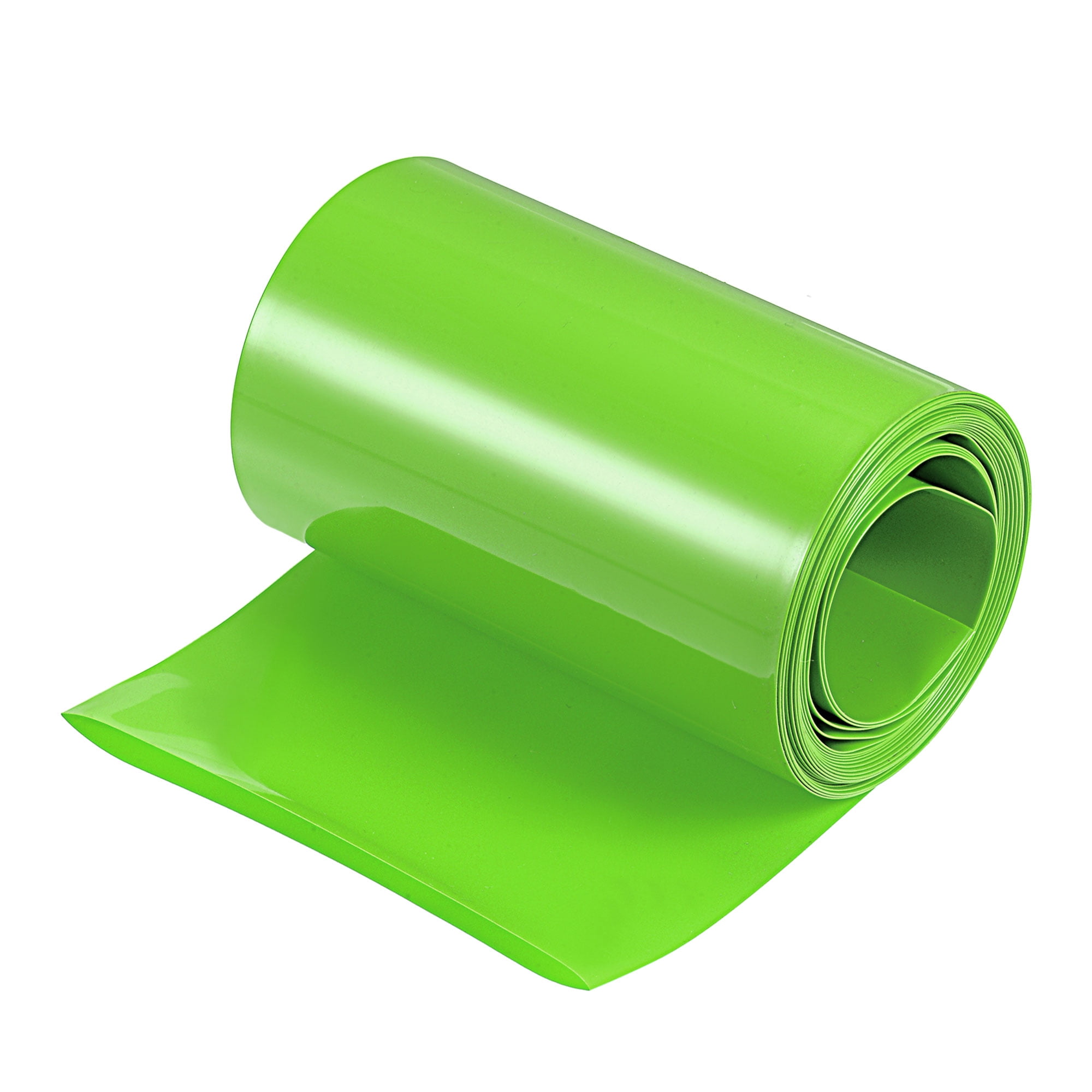 Unique Bargains Battery Wrap Heat Shrink Tube Good Insulation Pack Green 3.15" Flat 10ft