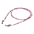 thumbnail image 1 of Unique Bargains Beaded Pattern Eyeglass Chain 27.56" 1 Pc Purple, 1 of 5