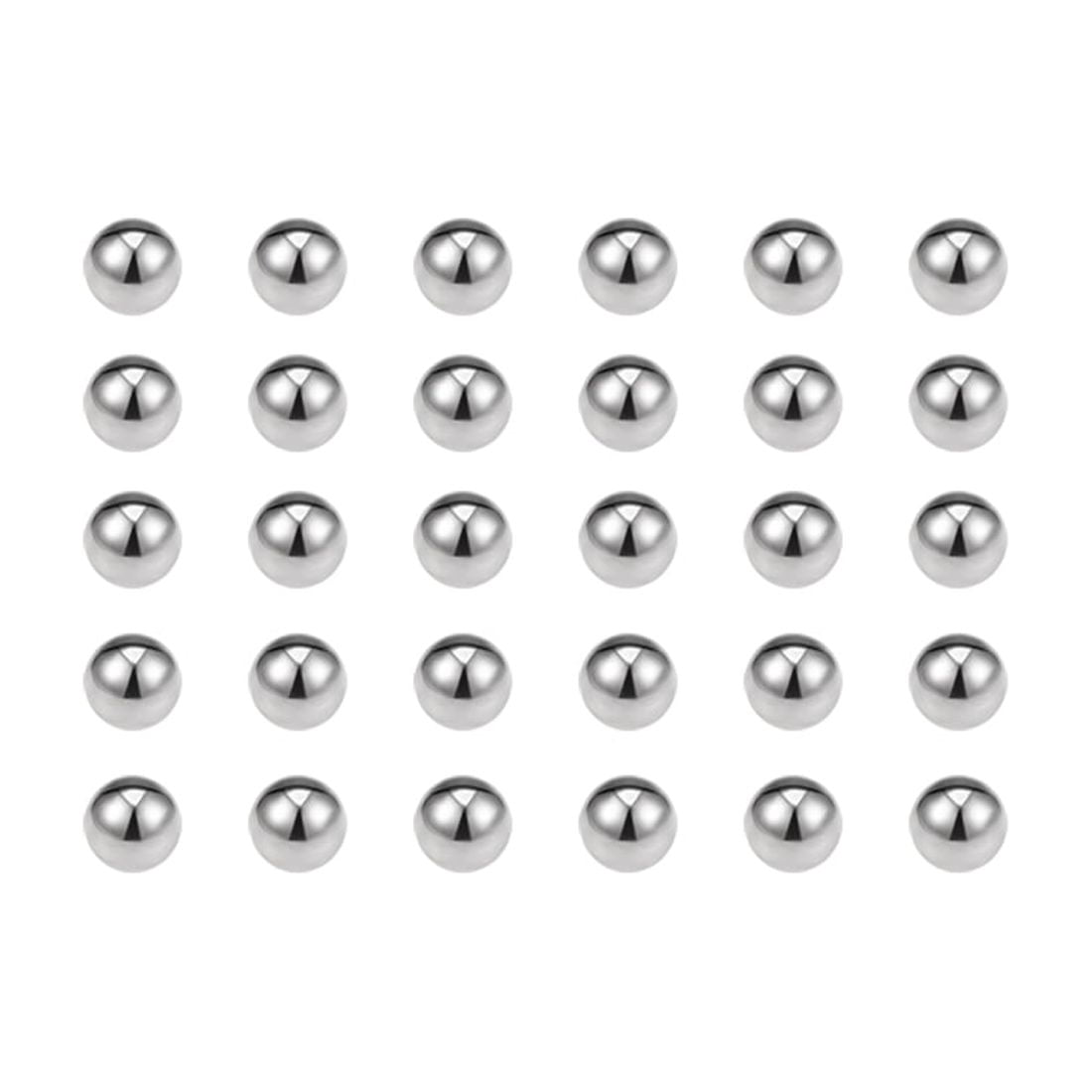 Unique Bargains Bearing Balls 440C Stainless Steel G25 Precision Balls 1/16"