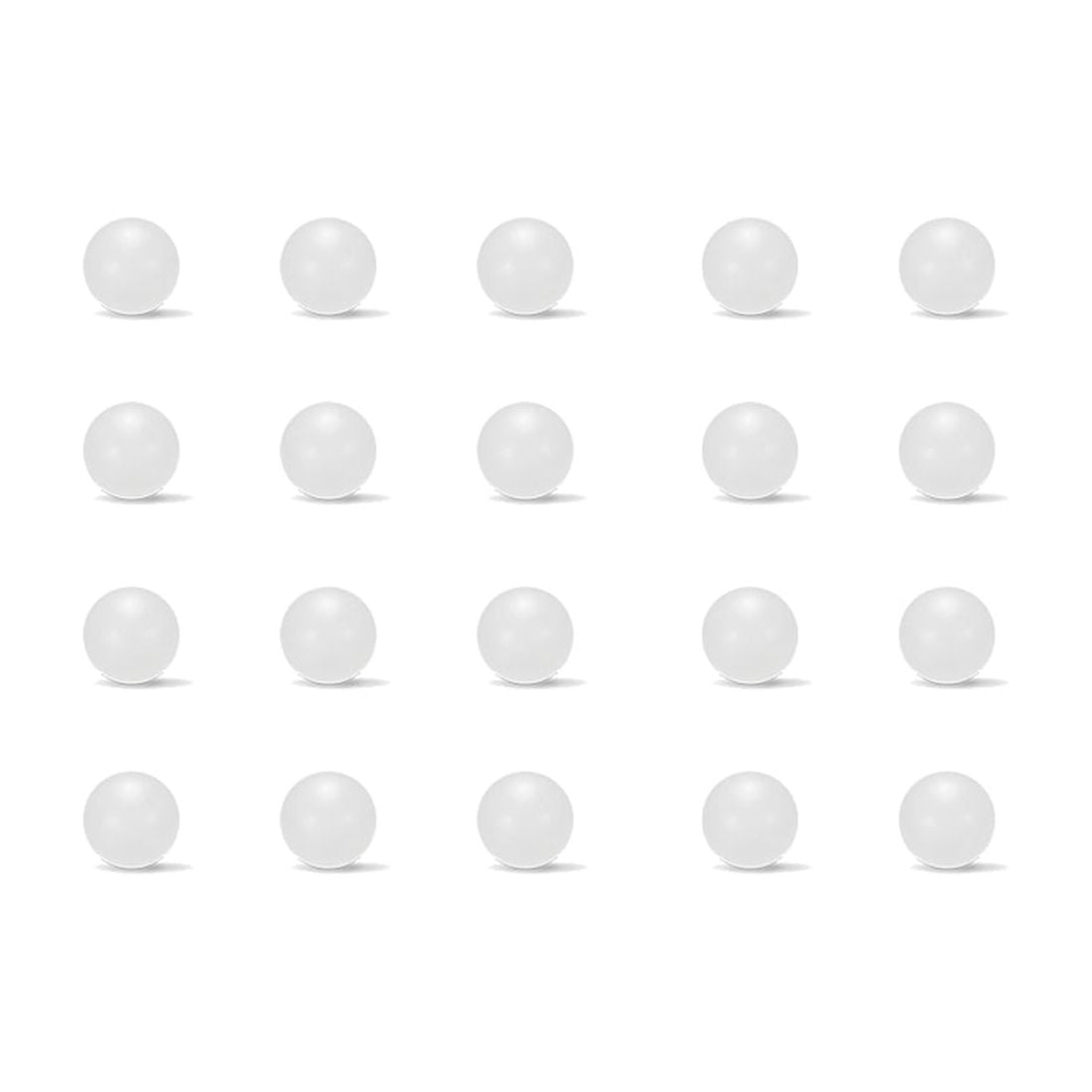 Unique Bargains Bearing Balls Metric PP Precision Balls 0.39"