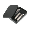 thumbnail image 1 of Unique Bargains Beautiful Box Slant Nail Clipper Kit Gradient 1 Set Silver Tone 4, 1 of 6