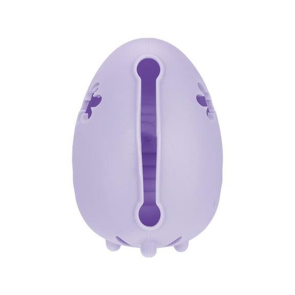 Unique Bargains Beauty Egg Holder Makeup Sponge Case Cosmetic Egg Holder Makeup Sponge Storage Sponge Egg Case Purple
