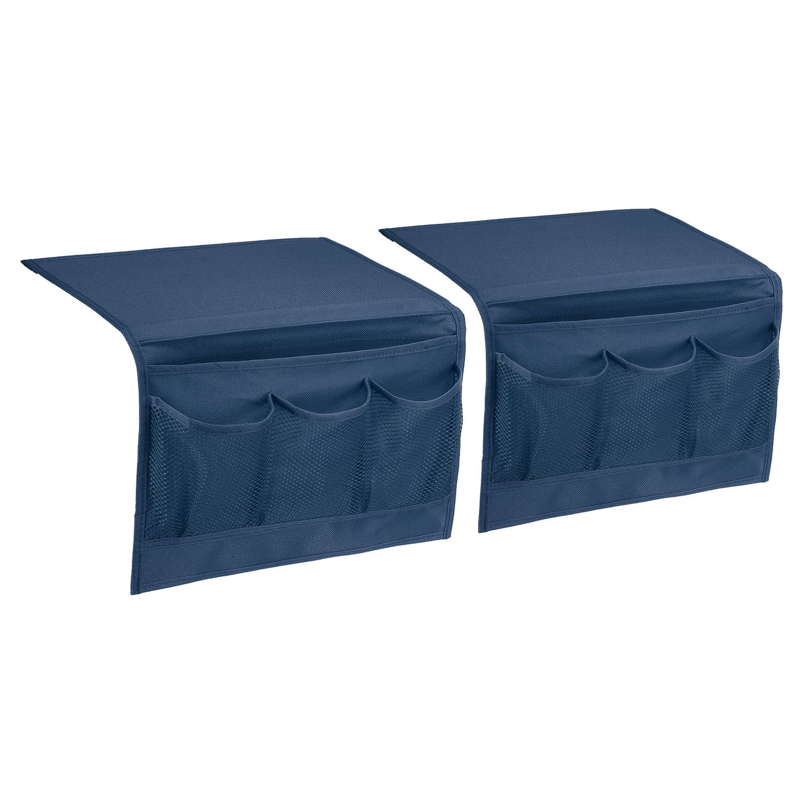 Unique Bargains Bedside Caddy Bed Caddy Hanging Organizer Blue