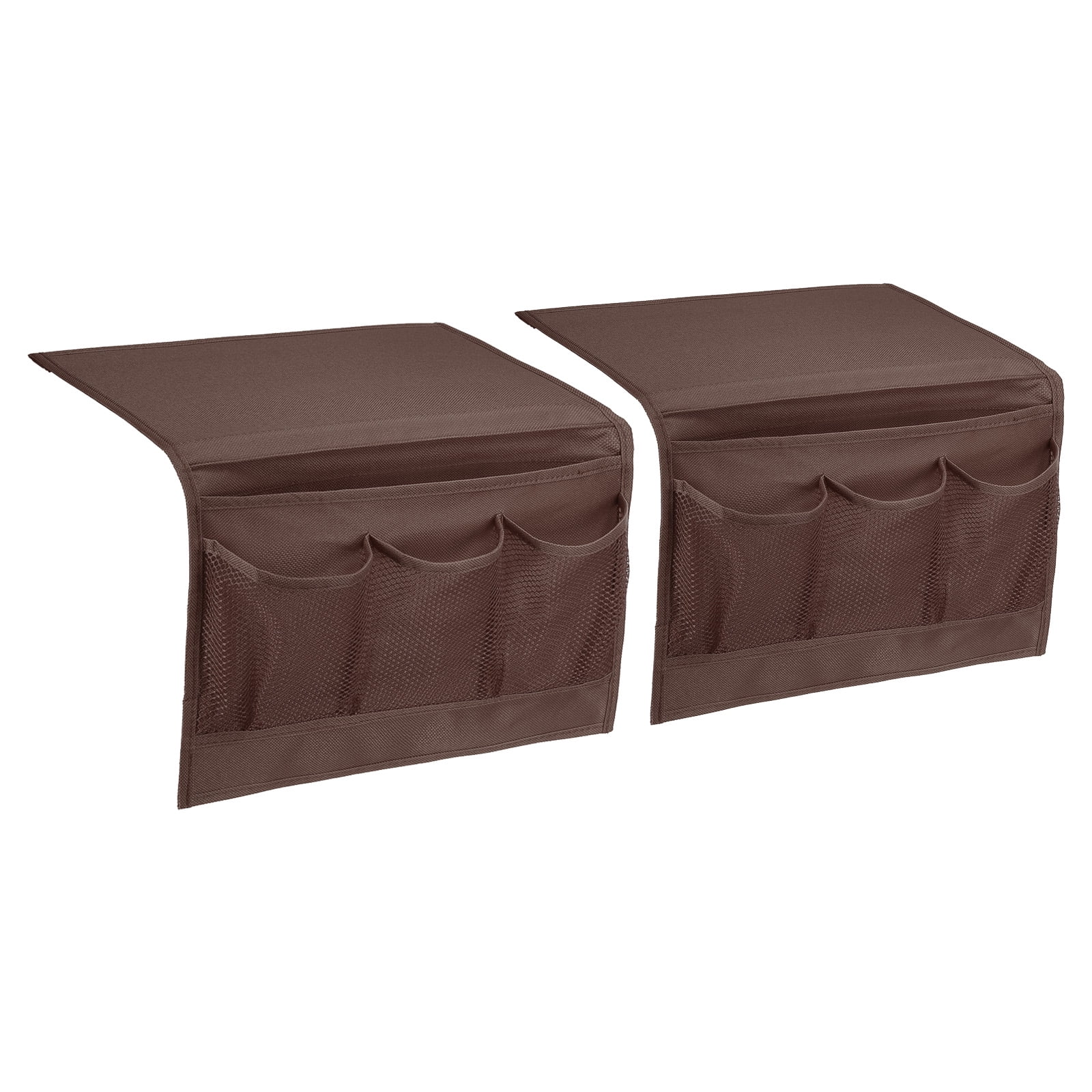 Unique Bargains Bedside Caddy Bed Caddy Hanging Organizer Brown