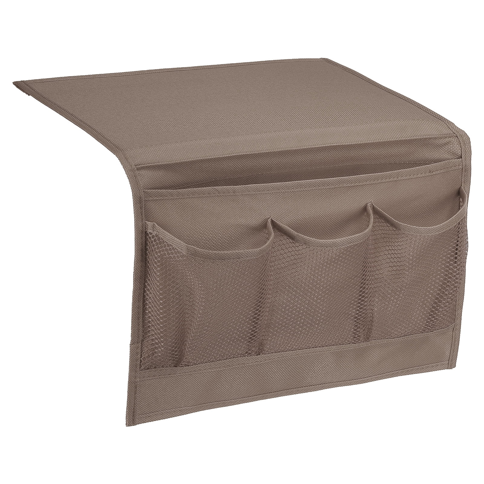Unique Bargains Bedside Caddy Bedside Organizer Hanging Bag Brown