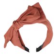 thumbnail image 1 of Unique Bargains Big Bowknot Headband Hairband for Women Brick Red 1.2 Inch Wide 1 Pcs, 1 of 7