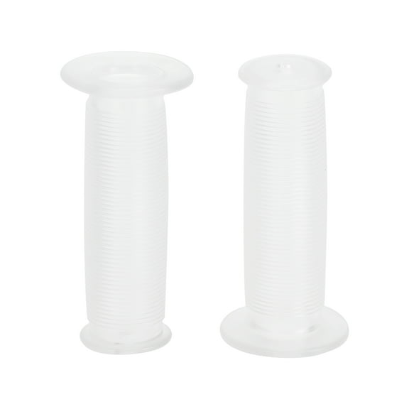 Unique Bargains Bike Handlebar Grips Covers 100mm Long Soft Bicycle End Grips Protector Unpainted 1 Pair