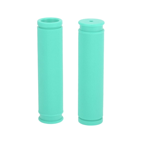 Unique Bargains Bike Handlebar Grips Covers 125mm Long Lightweight Cycling End Grips Protector Green 1 Pair