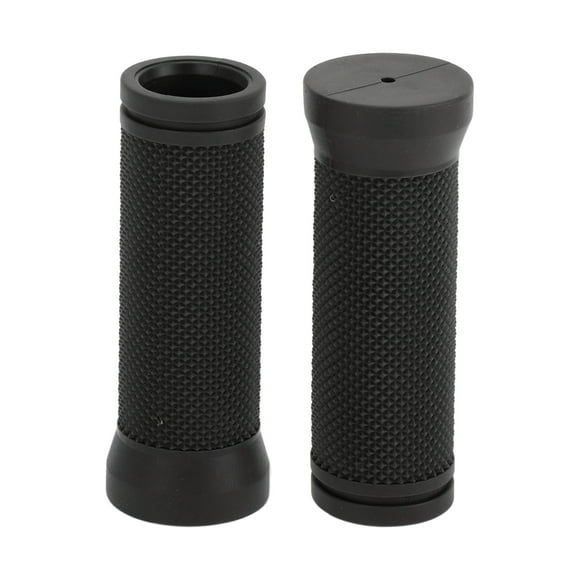 Unique Bargains Bike Handlebar Grips Covers 90mm Long Lightweight Bicycle End Grip Protector Black 1 Pair