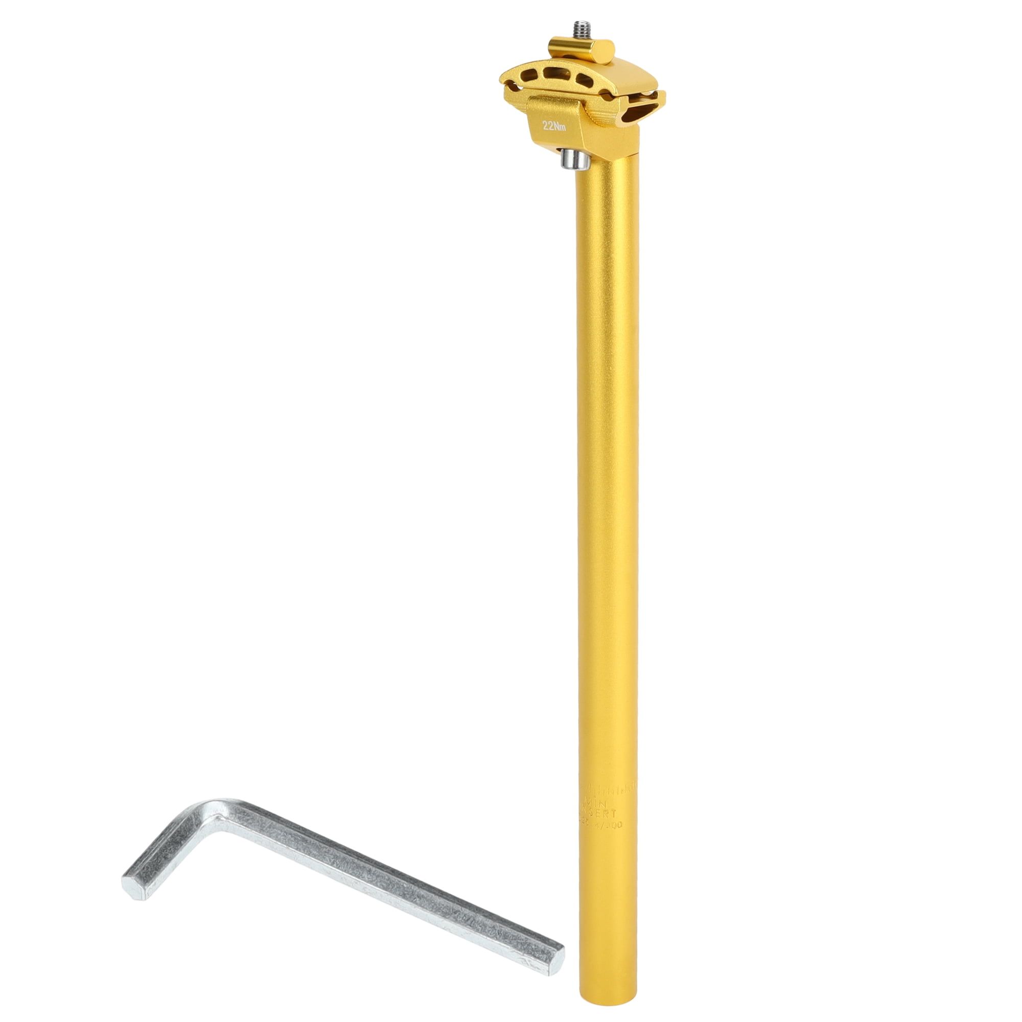 Tige De Selle Vélo – 25,4 X 400 Mm – Argent – Fixation Réglable – Marque Uxcell