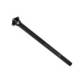 thumbnail image 1 of Unique Bargains Bike Suspension Seatpost 25.4x350mm Saddle Post Seats Matte Black Carbon Fiber, 1 of 8